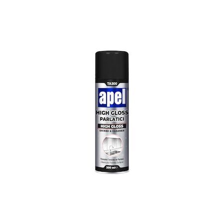 Apel High Gloss Parlatıcı Parlak Yüzey Temizleyici 200 Ml