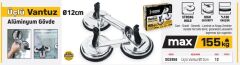 SGS Alüminyum Cam Vantuzu 3'lü SGS 956 TOPTAN -1 PAKET 12 TANE ALIMDA FİYAT ( EN UCUZ FİYAT )