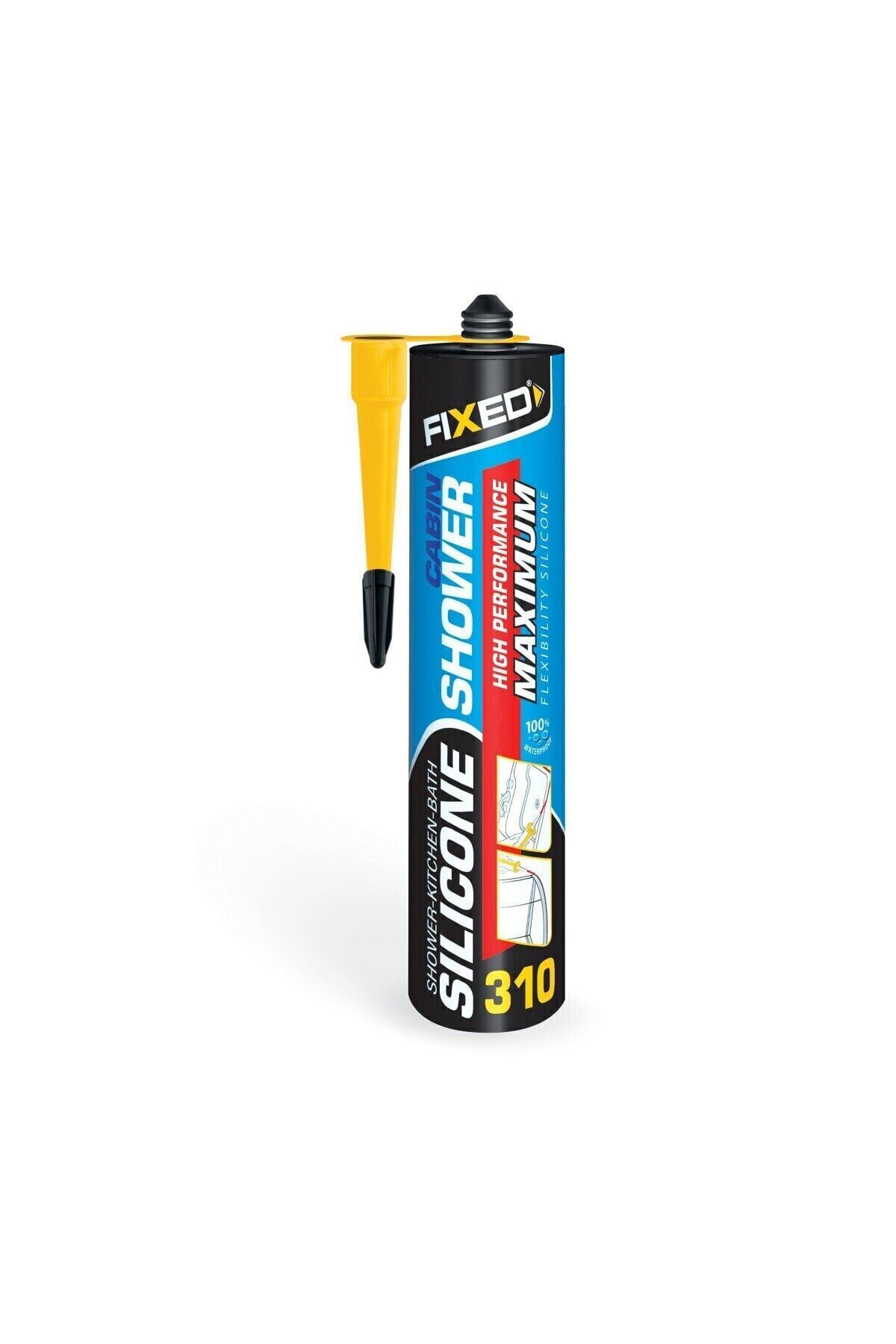 F310db Duşakabin Silikonu Beyaz 310gr
