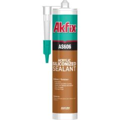 Akfix As606 Mastik Kahve 500 Gr