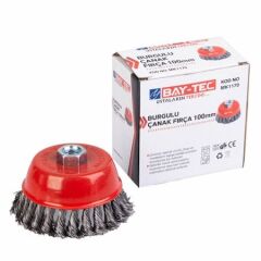 Baytec Fırça Burgulu Çanak 100Mm Mk1170 5890