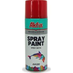 Akfix Sprey Boya Kırmızı 400 ML