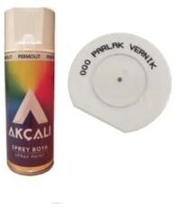 Akçalı Sprey Boya 000 Parlak Vernik 400 ML