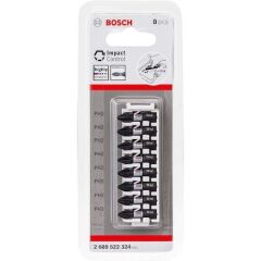 Bosch Impact Ctrl Bits Set 8'li Ph2 25 MM 2608522324