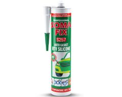 SOMAFİX S257 RTV Isı Silikonu Kırmızı 280ml 320gr