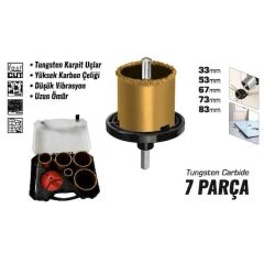 Bay-tec Elmas Buat Panç Seti 7 Parça