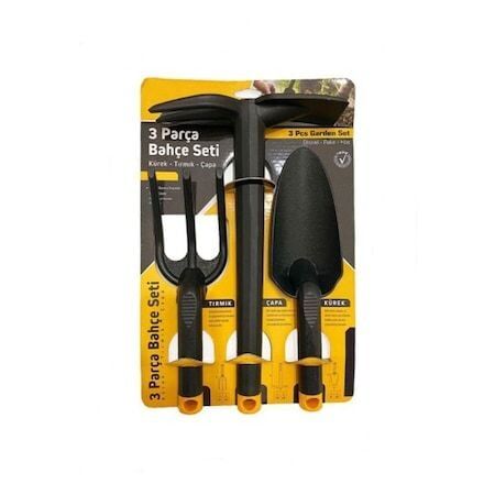 Sgs 3 Parça Bahçe Seti - Çapa Tırmık Kürek Set