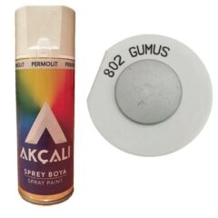 Akçalı Sprey Boya 802 Gümüş 400 ML