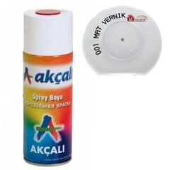 Akçalı Sprey Boya 001 Mat Vernik 400 ML