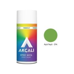 Akçalı Sprey Boya 314 Açık Yeşil 400 ML