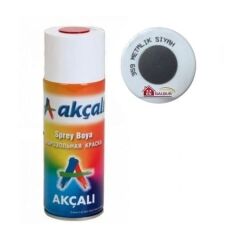 Akçalı Sprey Boya 359 Metalik Siyah  400 ML
