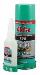 AKFİX 705 Mdf Kit Hızlı Yapıştırıcı 400ML + 100GR TANE FİYATI :