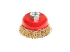 BAY-TEC Saçaklı Çanak Tel Fırça 75 mm