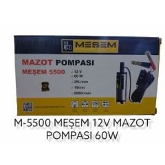 M-5500   MEŞEM 12V MAZOT POMPASI 60W