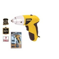 Meşem 4.0 V 1500 mah Şarjlı Tornavida Seti 24 Parça
