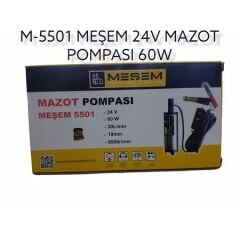 M-5501   MEŞEM 24V MAZOT POMPASI 60W