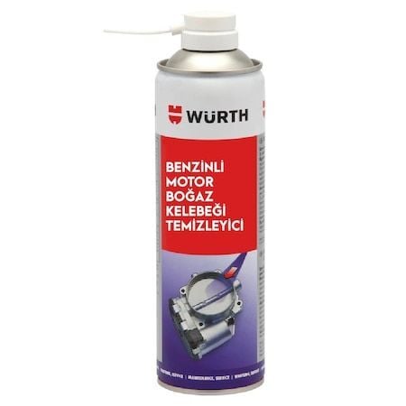 Würth Benzinli Motor Boğaz Kelebeği Temizleyici 500 Ml N11.302