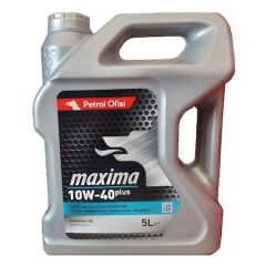 Petrol Ofisi Maxima Plus 10W-40 Sentetik Motor Yağı 5 L