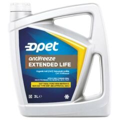 Opet Extended Kırmızı Konsantre Antifriz 3 Litre 70C-