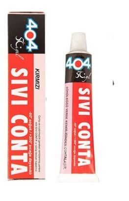 404 Sıvı Conta Kırmızı 45 Gr -60 ve +300 Dayanıklı Yüksek Isı