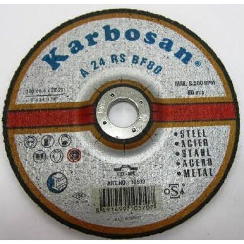 Karbosan 180x8 Taşlayıcı Taş