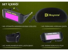 Maxiweld BX3200 Otomatik Kararan Kaynak Gözlüğü
