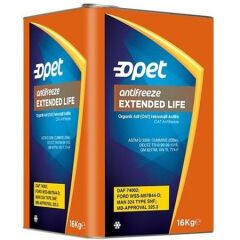 Opet Extended Life Konsantre Kırmızı Antifriz Su İle -37C 32Kg-