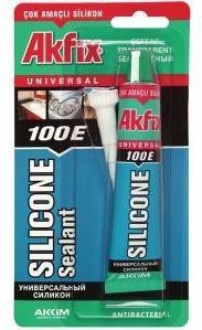 AKFİX Silikon 50 ML Şeffaf Tüp Küçük Boy