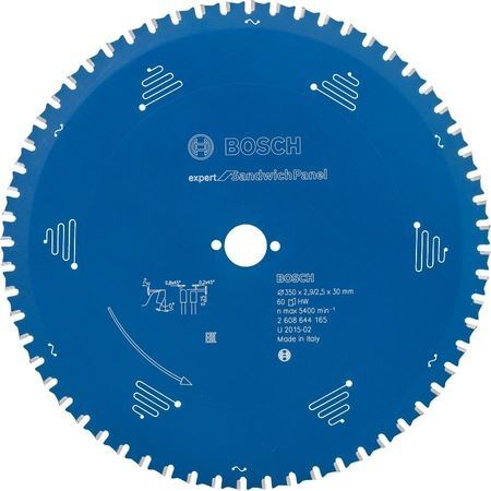 Bosch Sandviç Panel 350x30 MM 60 Diş Expert Daire Testere Bıçağı