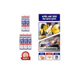 Apel Mk300 Sıvı Çivi Çok Güçlü Yapıştırıcı 5 Adet