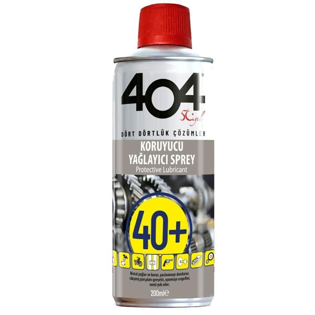 404 Koruyucu Yağlayıcı Sprey  200 ML