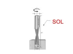 CNC Makine Delici Uç Sol 5 mm