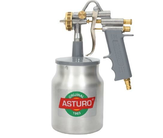 Asturo G70 Alttan Depolu Boya Tabancası 1.8 Mm