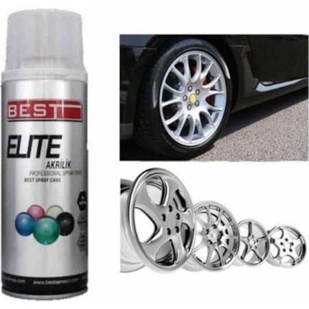 Best 400Ml Elite Jant Boyası Gümüş Gri Ral 9006
