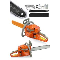 Jetta Power Tools Benzinli Motorlu Testere Ağaç Odun Dal Kesme Makinesi T02 Turuncu
