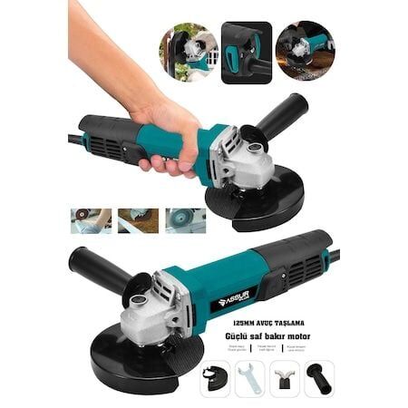 Jetta Power Tools Özel Seri 125 MM 550 W Prof Spiral Taşlama Makinesi