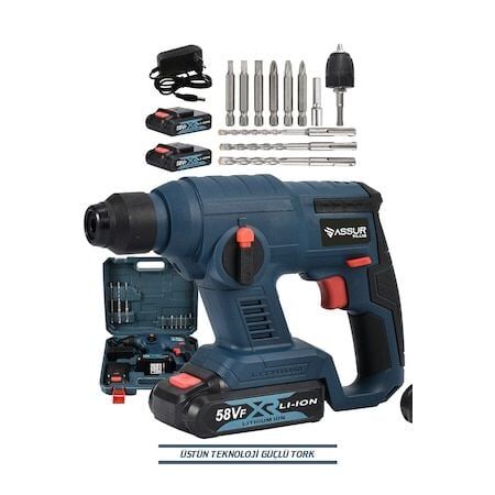 Jetta Power Tools Kırıcı Delici Şarjlı GB-13 Li-Ion + Vidalama