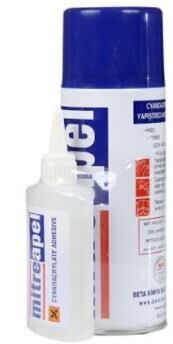 Mitreapel Hızlı Yapıştırıcı 400ml Sprey+100 gr Sıvı Büyük Boy