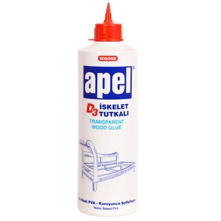 Erenmakine80 Apel Iskelet Tutkalı D3 700 G Şeffaf