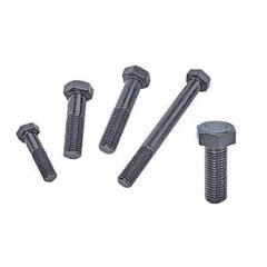 Metrik M10x15mm Çelik Civata Siyah 10x1,5cm
