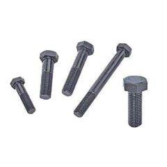 Metrik M10x25mm Çelik Civata Siyah 10x2,5cm