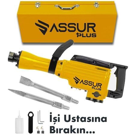 Büyük Tip Kırıcı Hilti Kavrama Kollu 16 Kg 3 Metre Kablolu Sarı 65mm