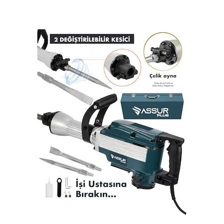 Jetta Power Tools Profesyonel Kırıcı Delici 65 MM 16 KG