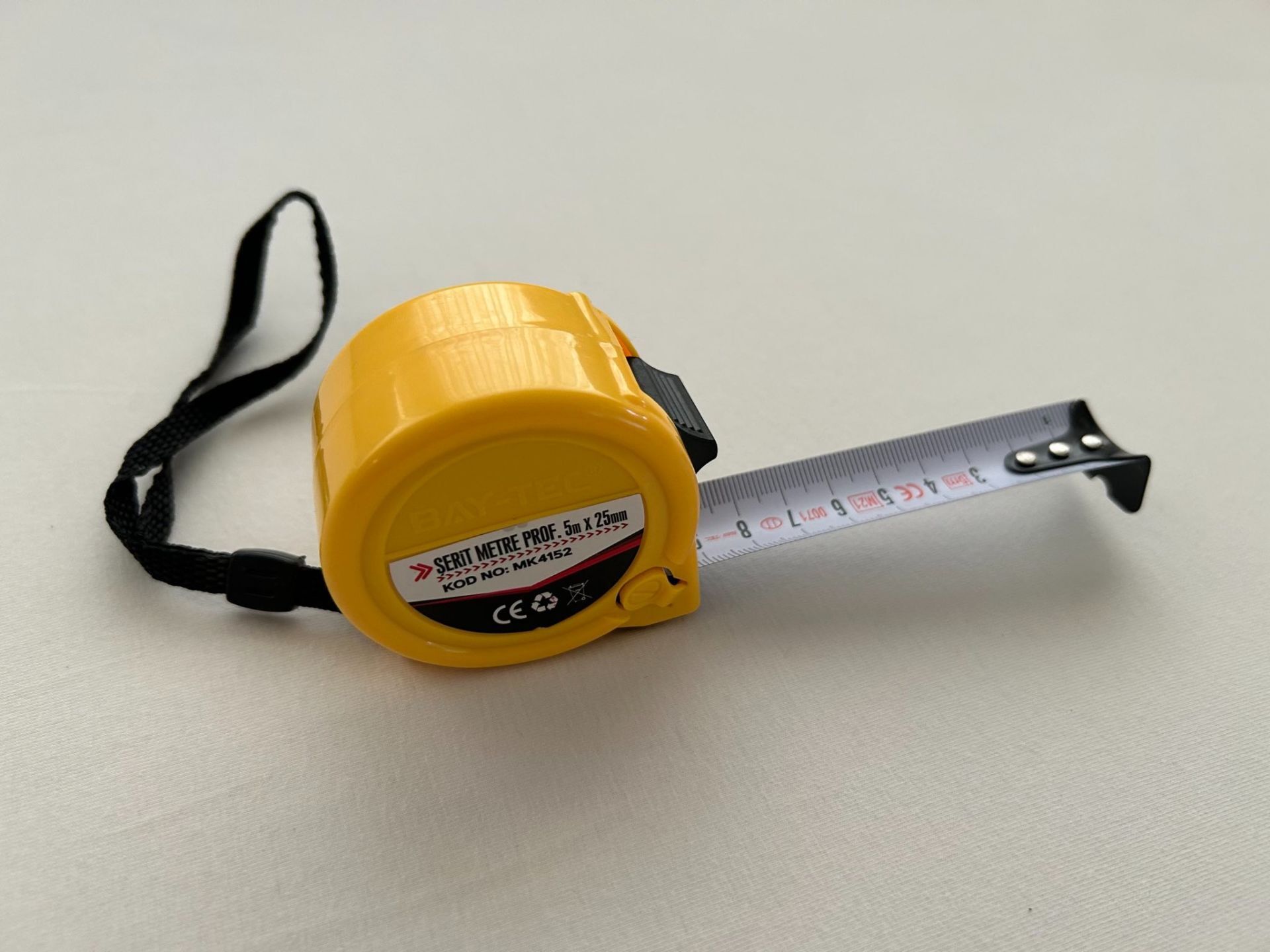 MK4152 Profesyonel Çelik Şerit Metre 5x25mm