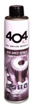 404 Sıvı Gres-Zincir Yağı Spreyi 500ml