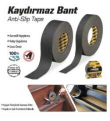 Merdiven Kaydırmaz Bant 25mmx15 Metre