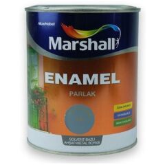 Marshall Enamel Parlak Ahşap Metal Boyası Kurşuni 2,5 L
