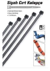 Cırt Kelepçe 4.8x500mm 100 Adet Siyah 4.8x50cm