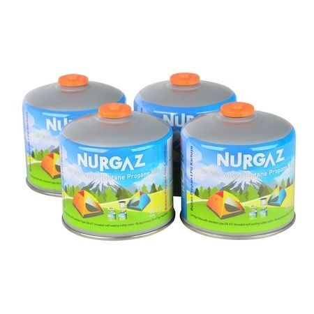 Nurgaz  450 Gr Vidalı Kartuş 4 Lü Set