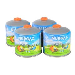 Nurgaz  450 Gr Vidalı Kartuş 4 Lü Set